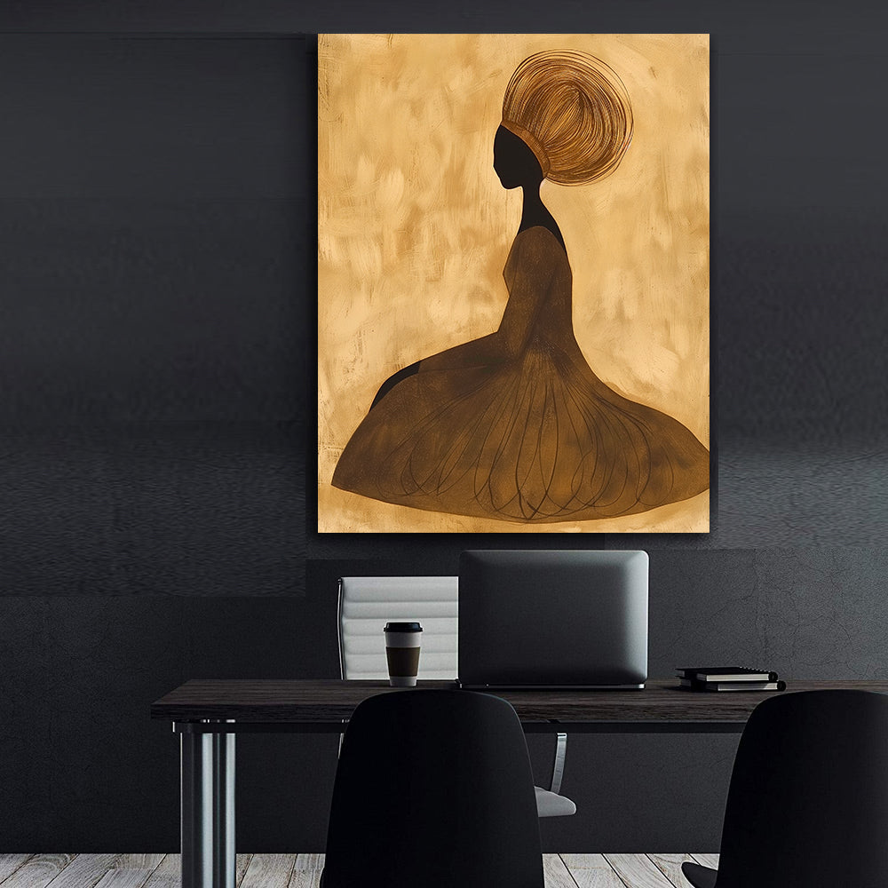 Canvas Painting - African Woman
