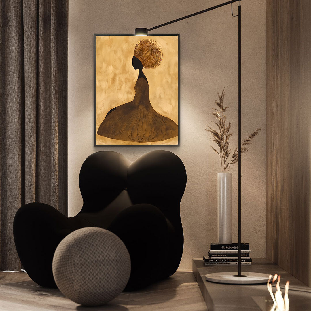 Canvas Painting - African Woman