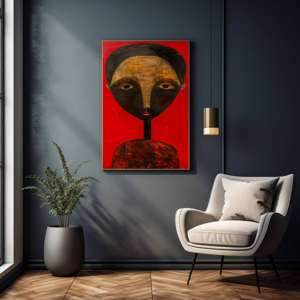 Tablou Canvas - African Art