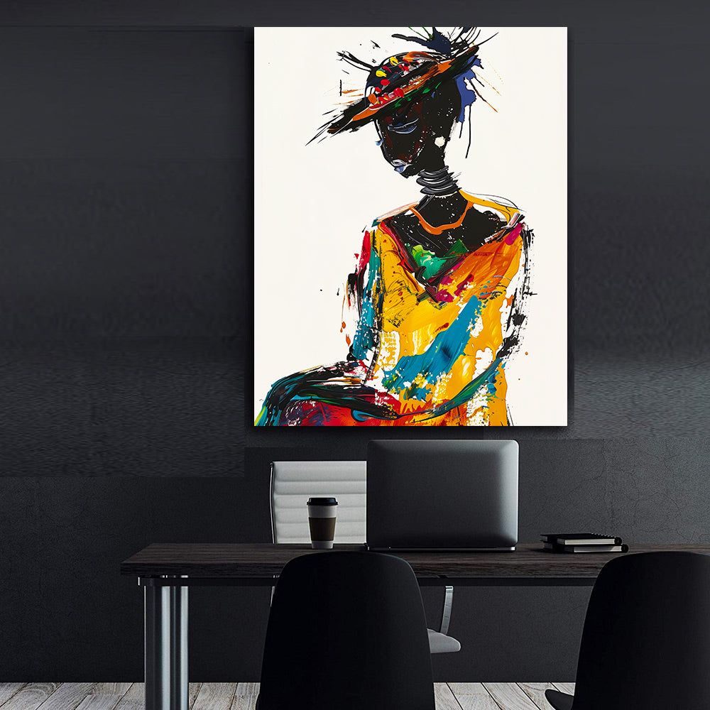 Tablou Canvas - African Woman