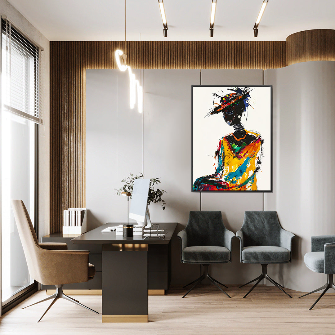 Tablou Canvas - African Woman