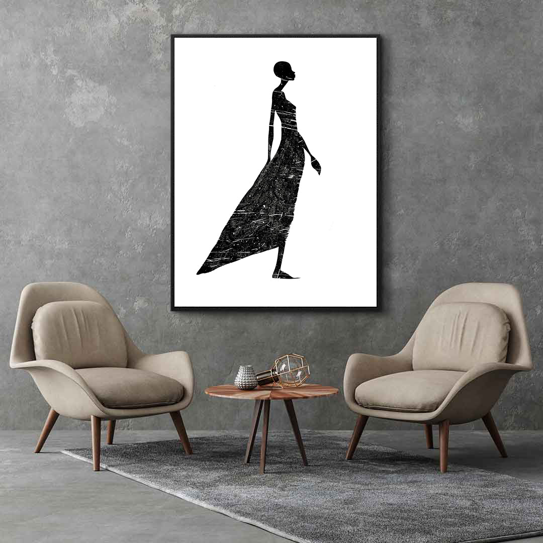 Tablou Canvas - Femeie Africana