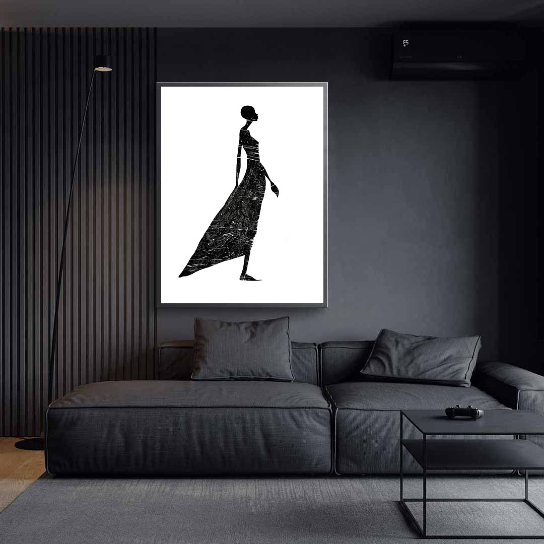 Tablou Canvas - Femeie Africana