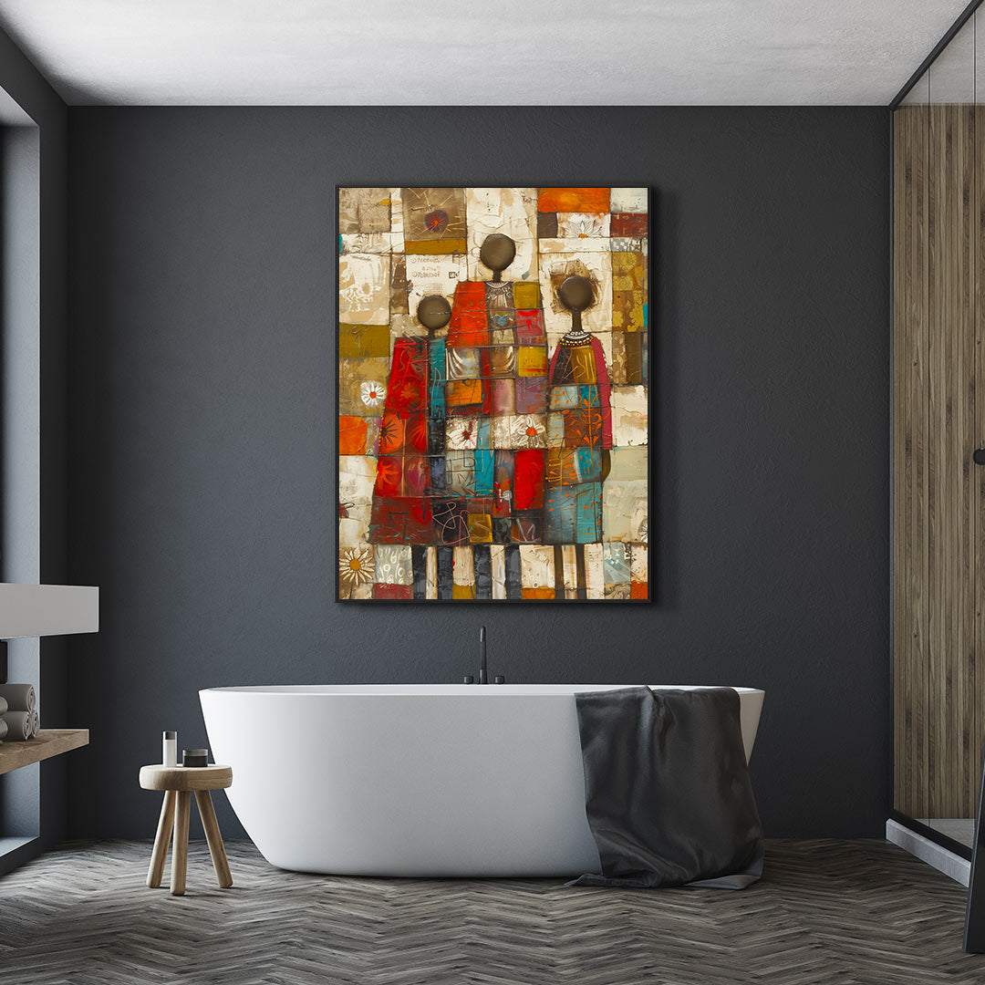 Canvas Painting - African Art