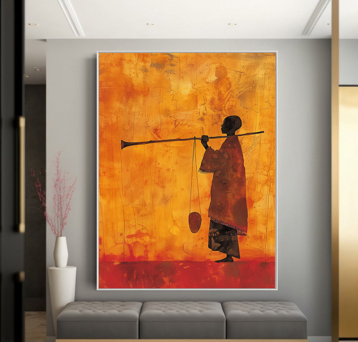 Canvas Painting - African Art
