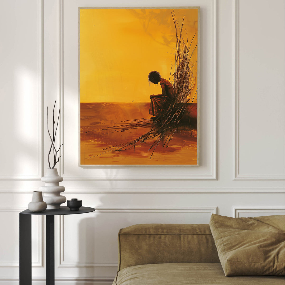 Canvas Painting - African Art