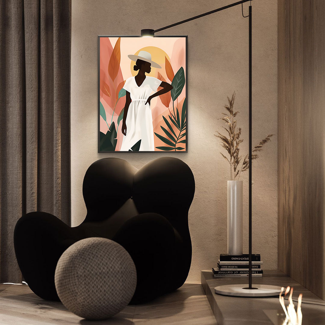Tablou Canvas - Femeie Africana