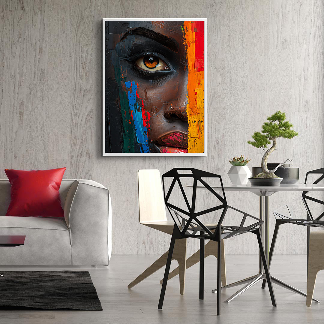Canvas Painting - Abstract Portrait
