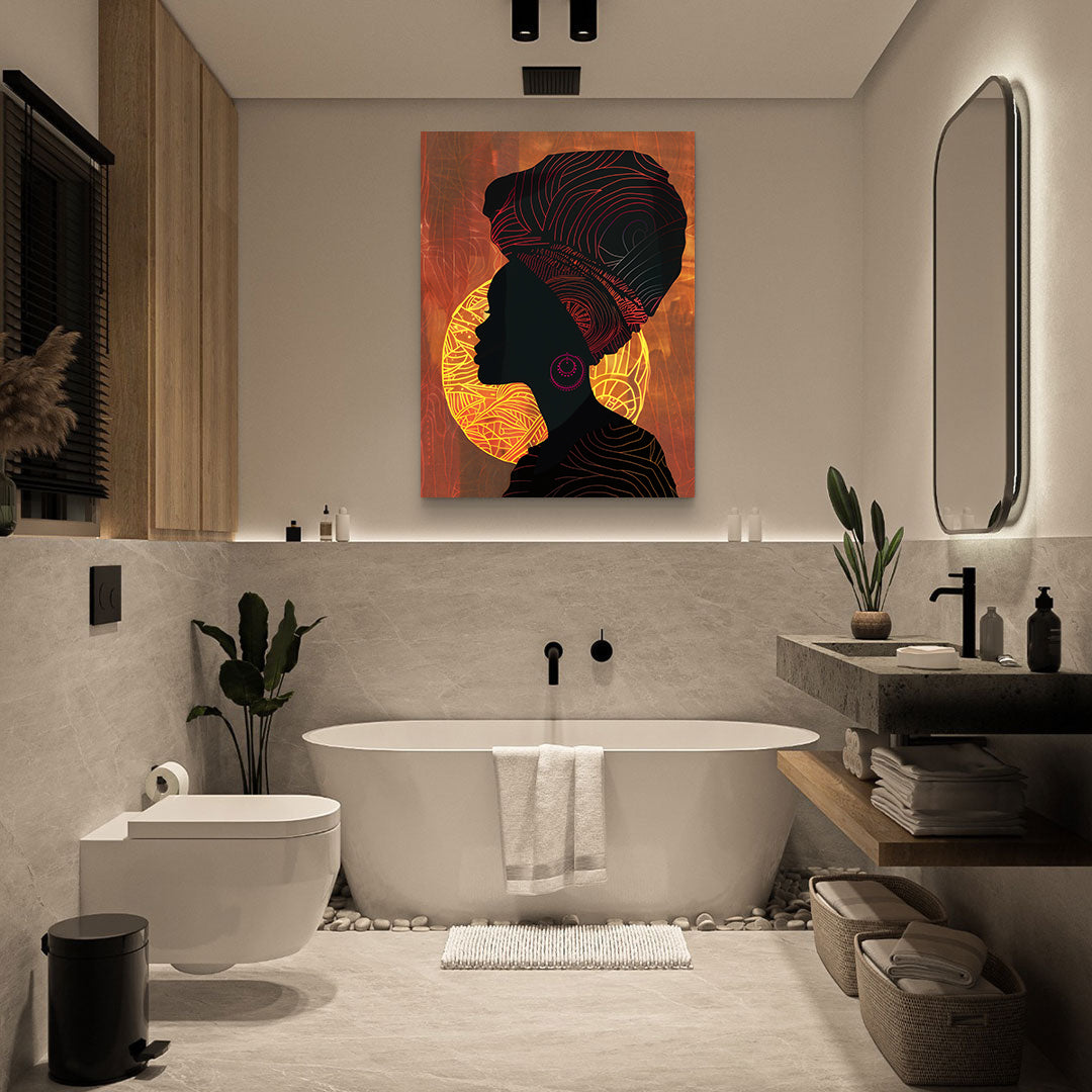 Tablou Canvas - Portret Femeie Africana
