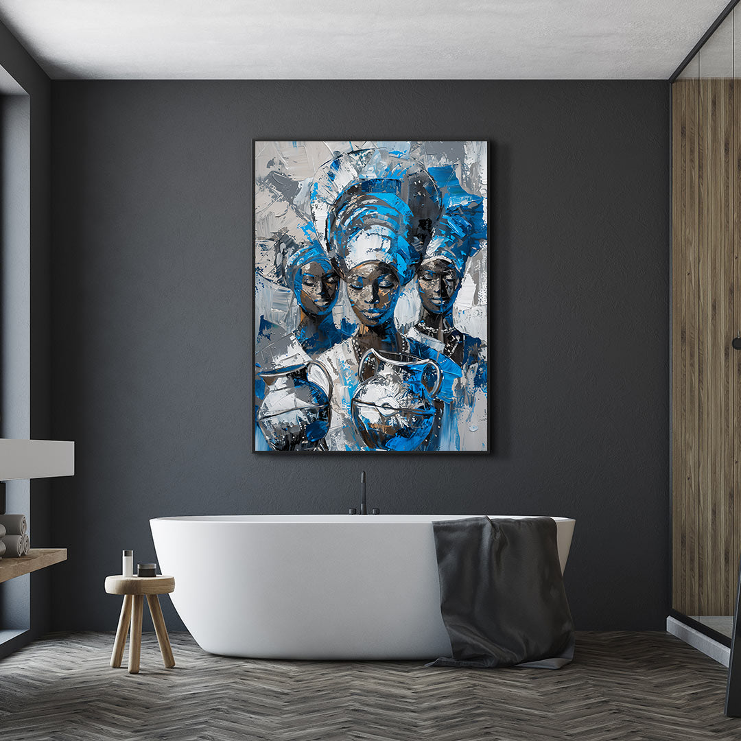 Tablou Canvas - Portret Femeie Africana