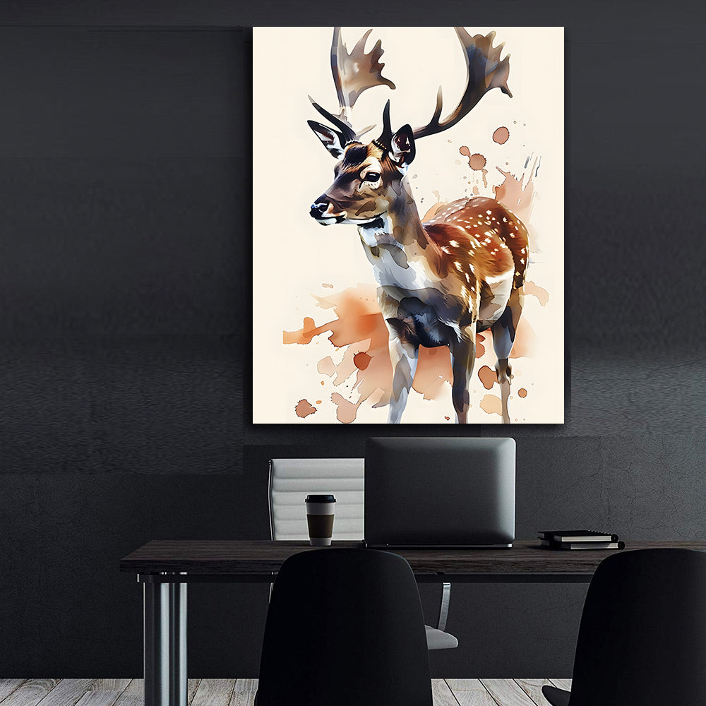 Canvas Painting - Deer