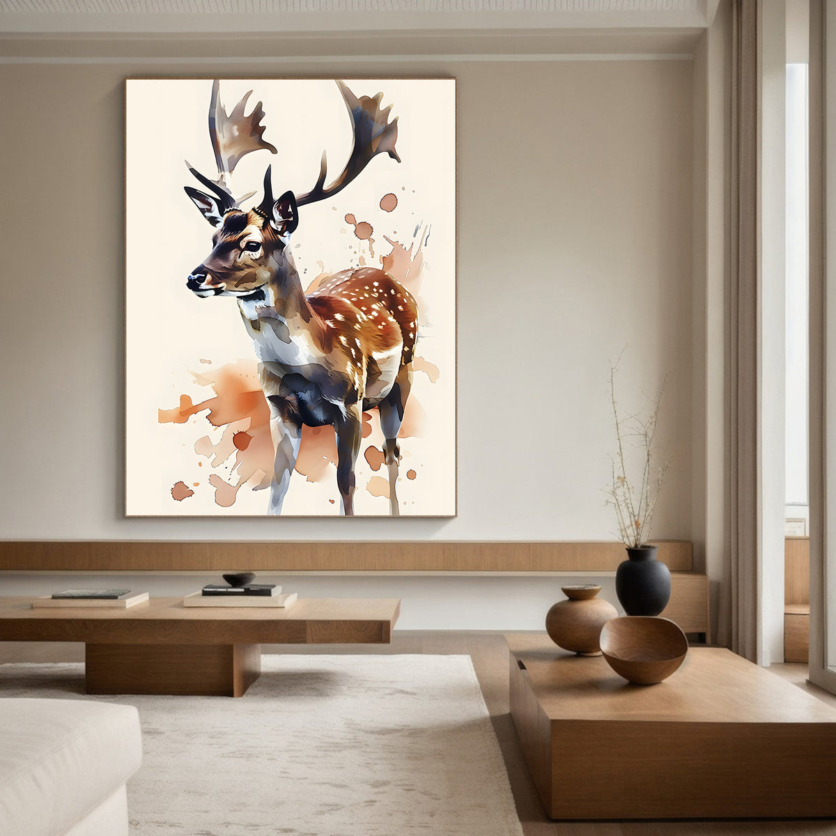 Canvas Painting - Deer