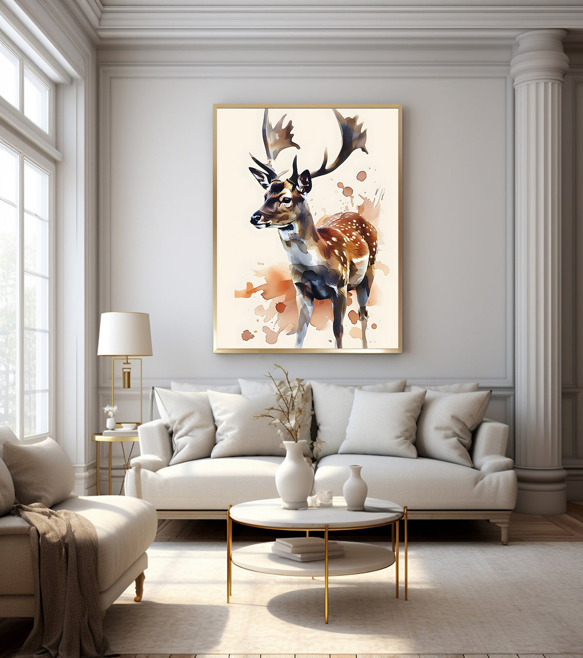 Canvas Painting - Deer