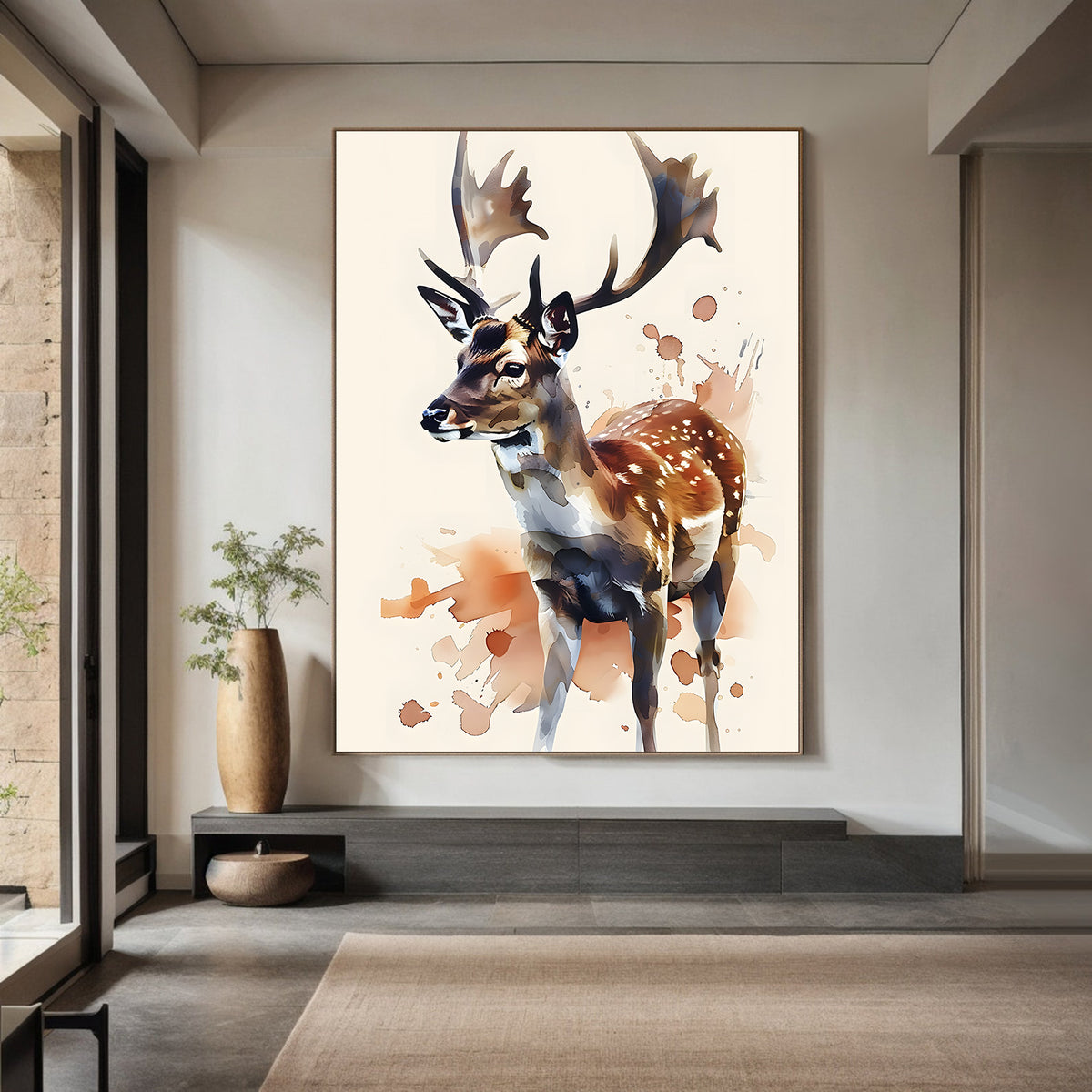 Canvas Painting - Deer