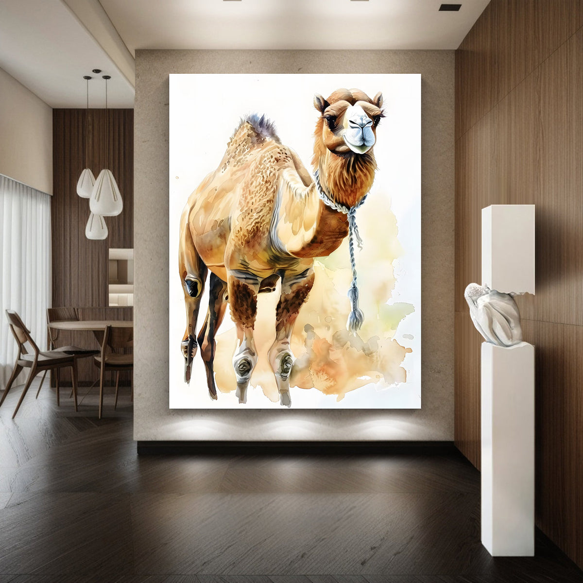 Canvas Painting - Desert Camel