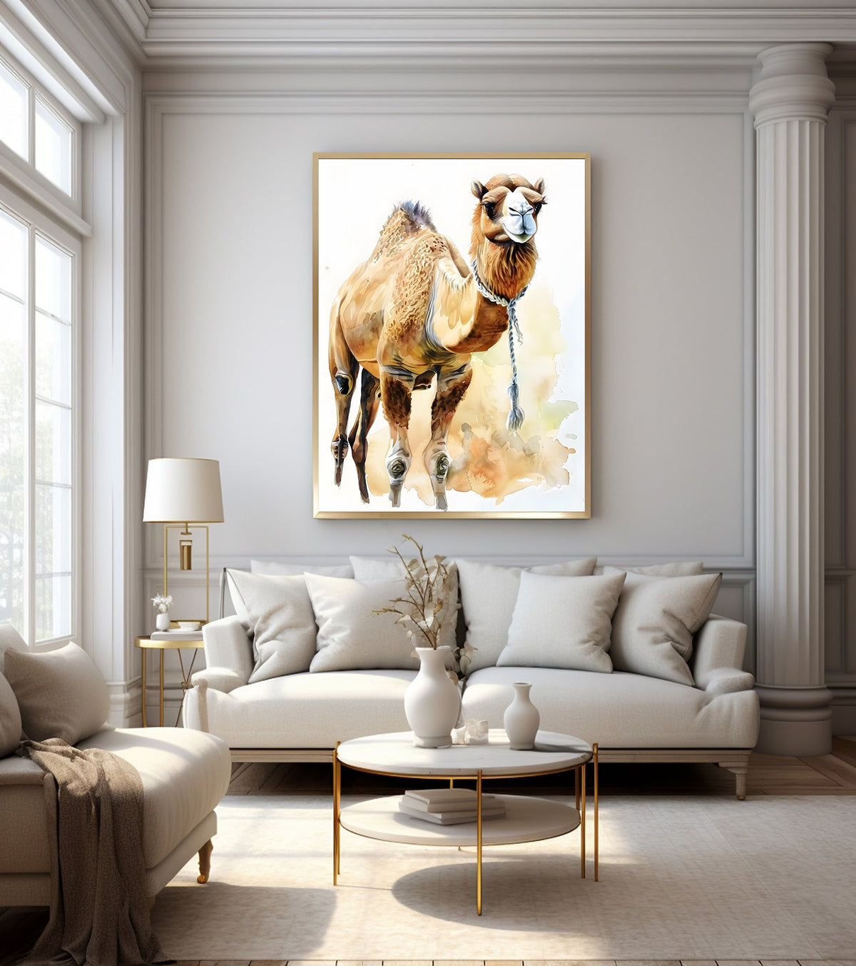 Canvas Painting - Desert Camel