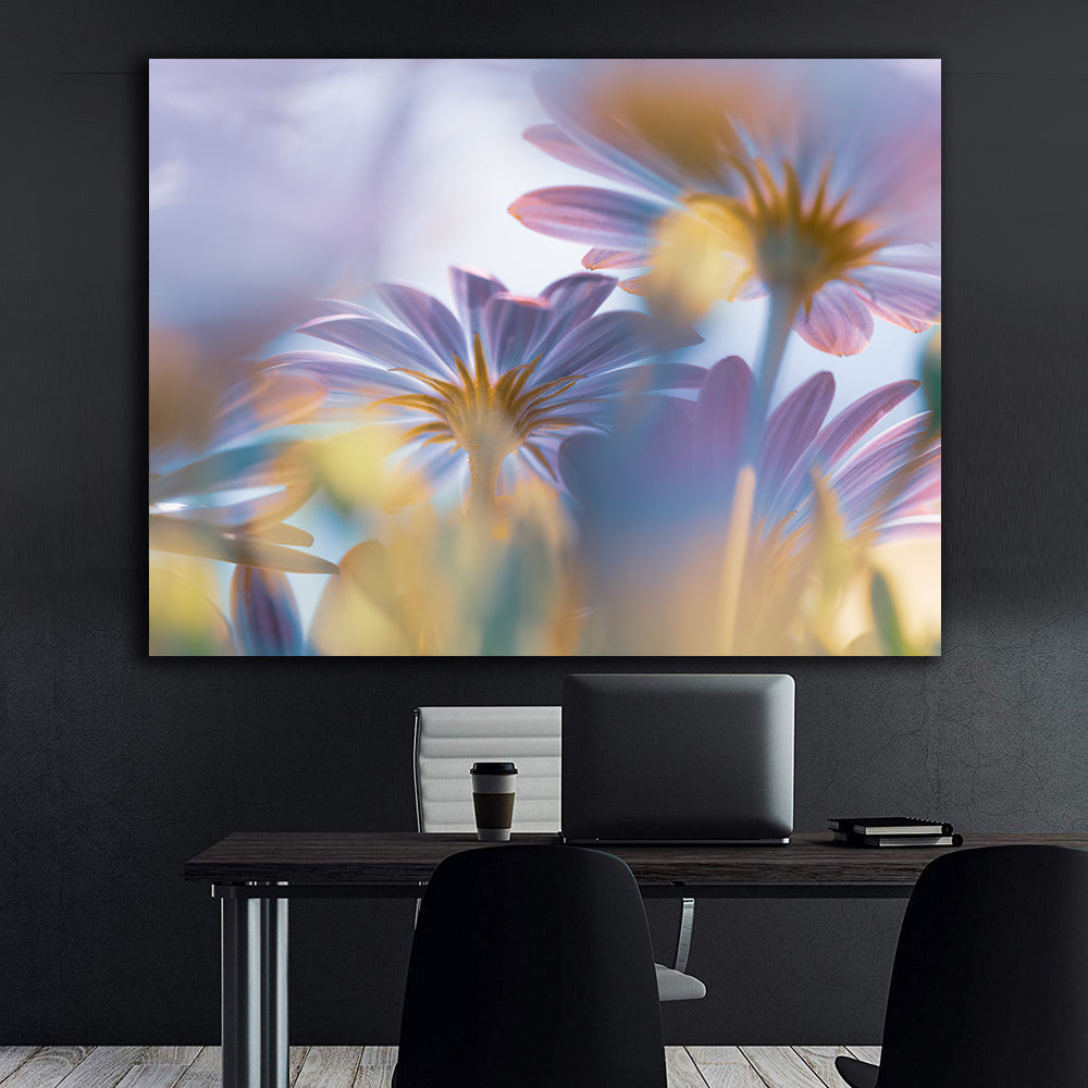 Canvas Painting - Pink Flowers