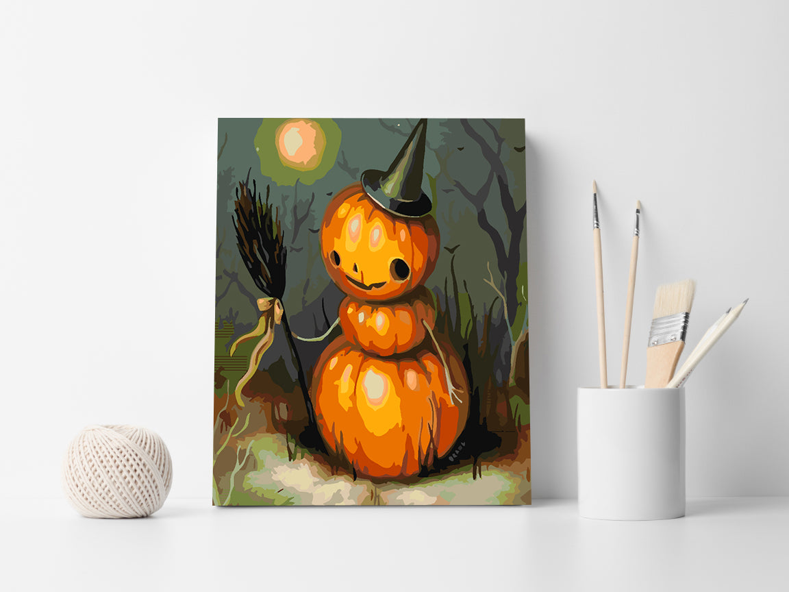 Paint by numbers - Halloween Pumpkin 3619