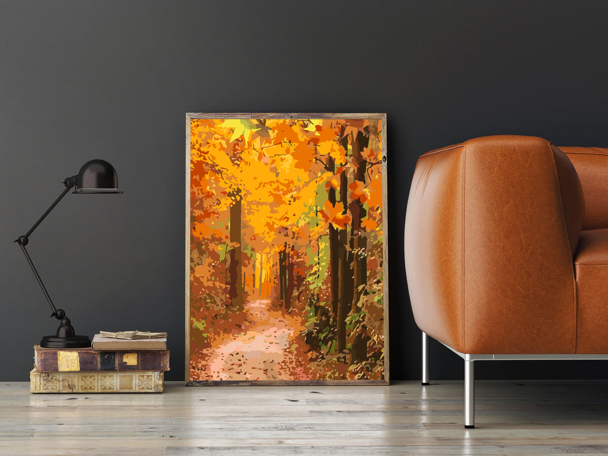 Paint by numbers - Autumn Landscape 3781