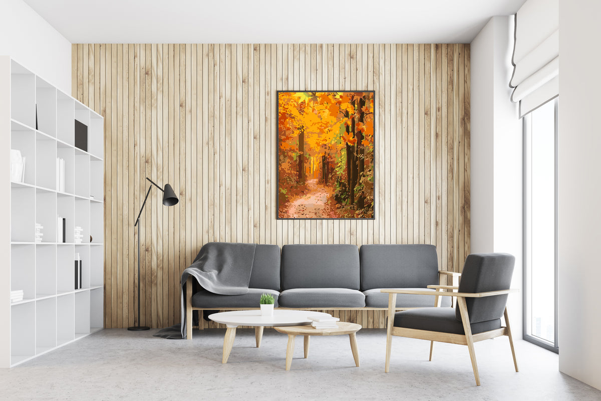 Paint by numbers - Autumn Landscape 3781