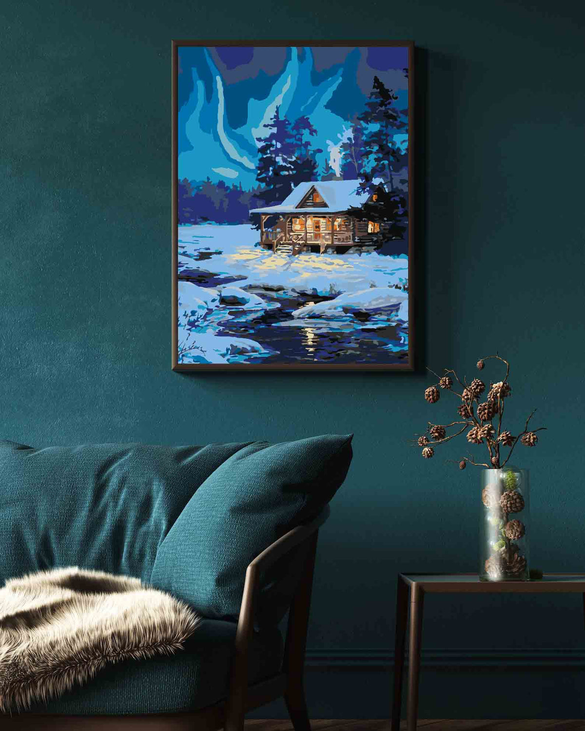 Paint by numbers - Winter Landscape 3880