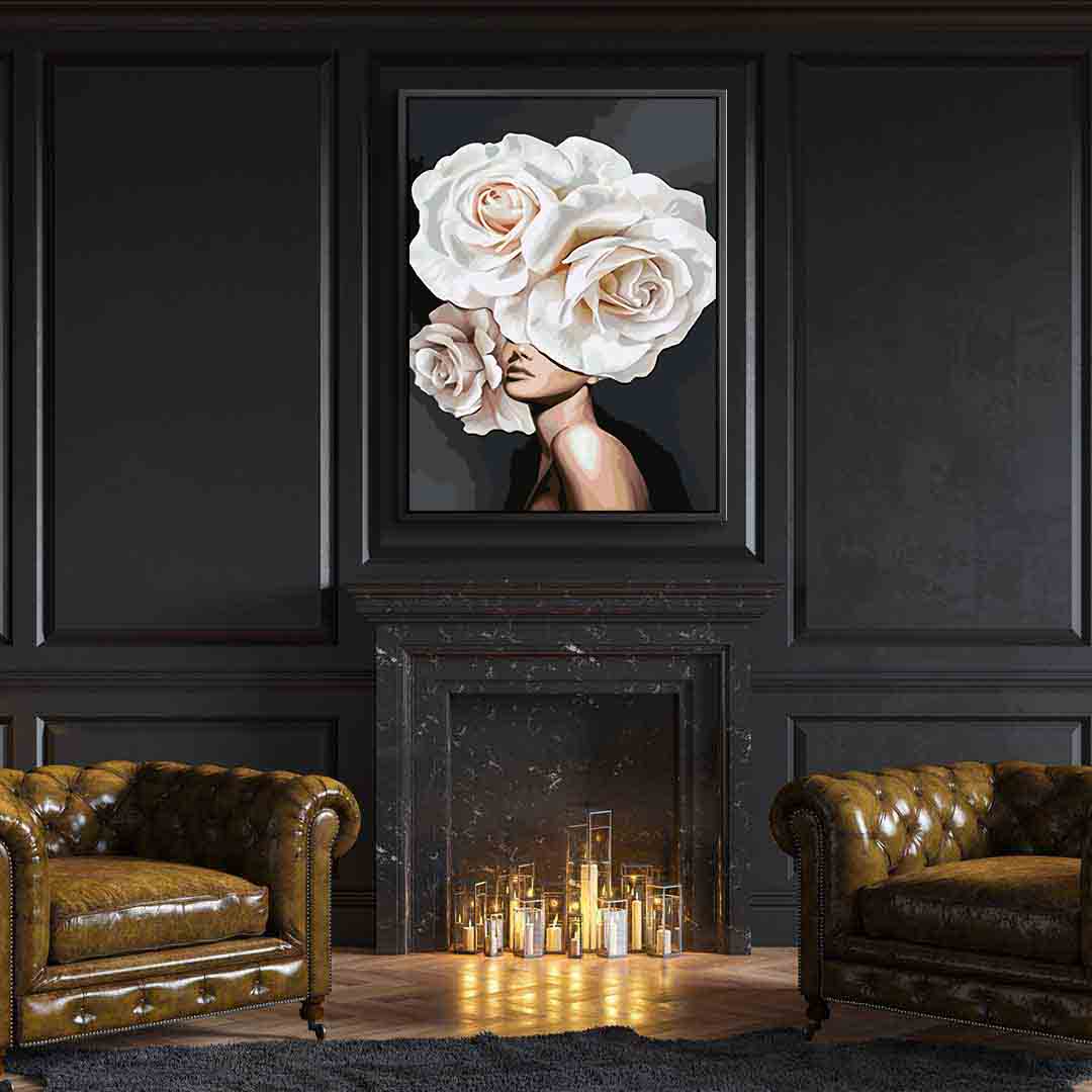 Paint by numbers - Floral Head 4079