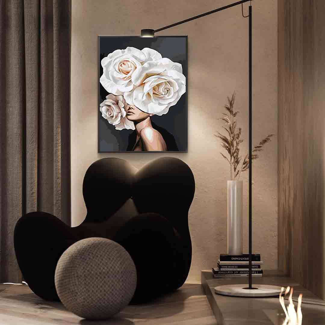 Paint by numbers - Floral Head 4079