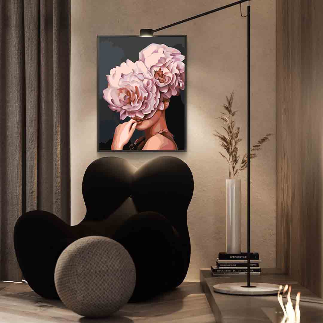 Paint by numbers - Floral Head 4082