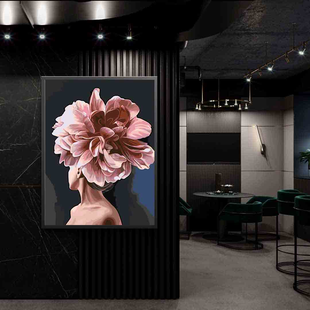Paint by numbers - Floral Head 4083