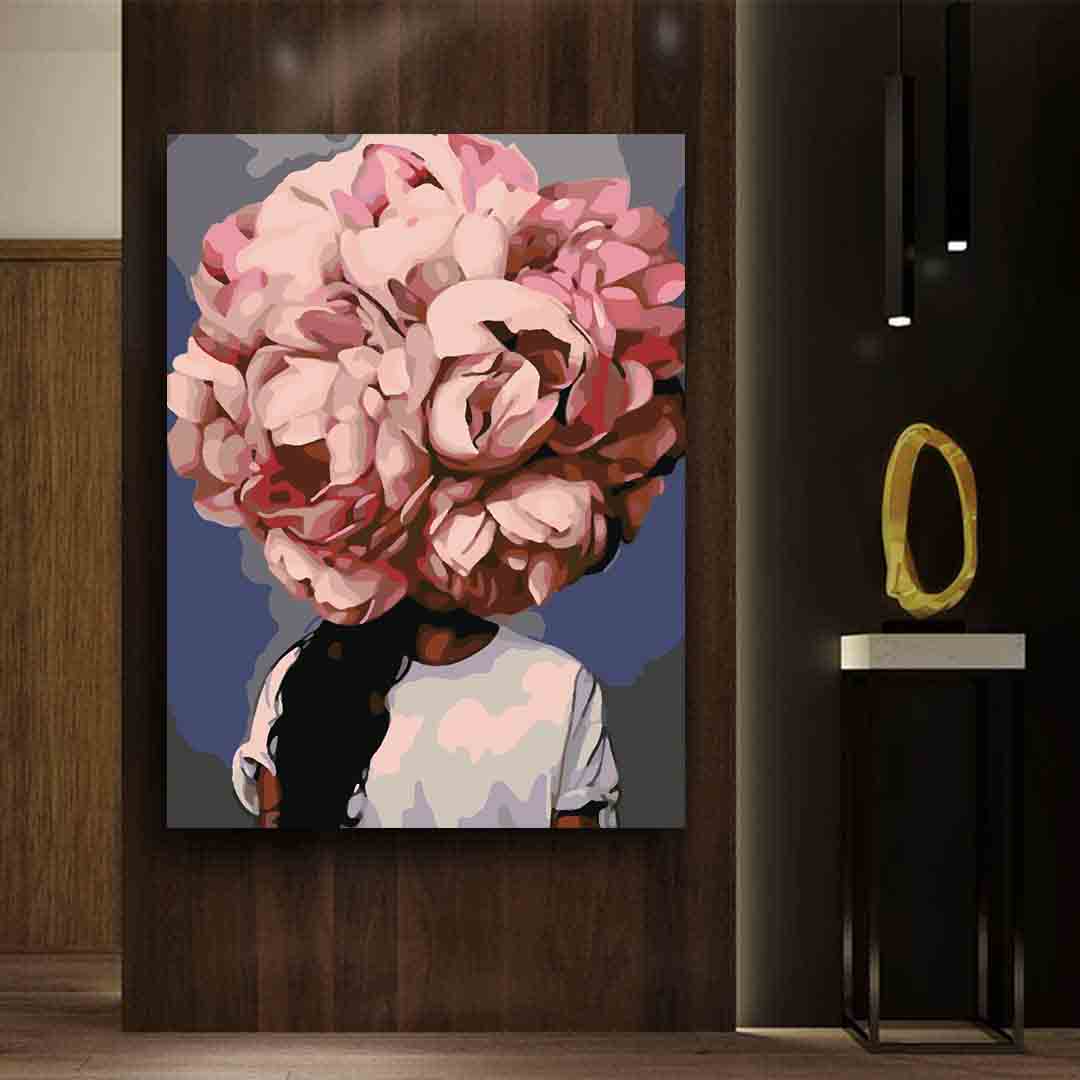 Paint by numbers - Floral Head 4085