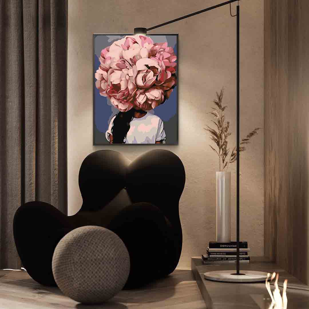 Paint by numbers - Floral Head 4085