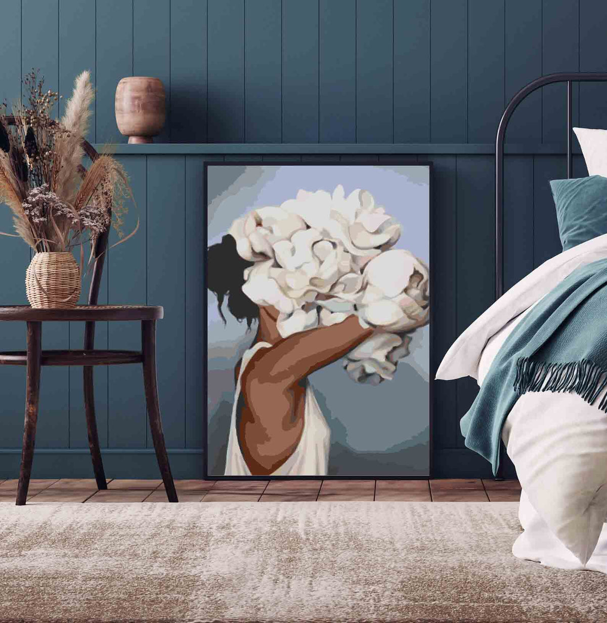 Paint by numbers - Floral Head 4093