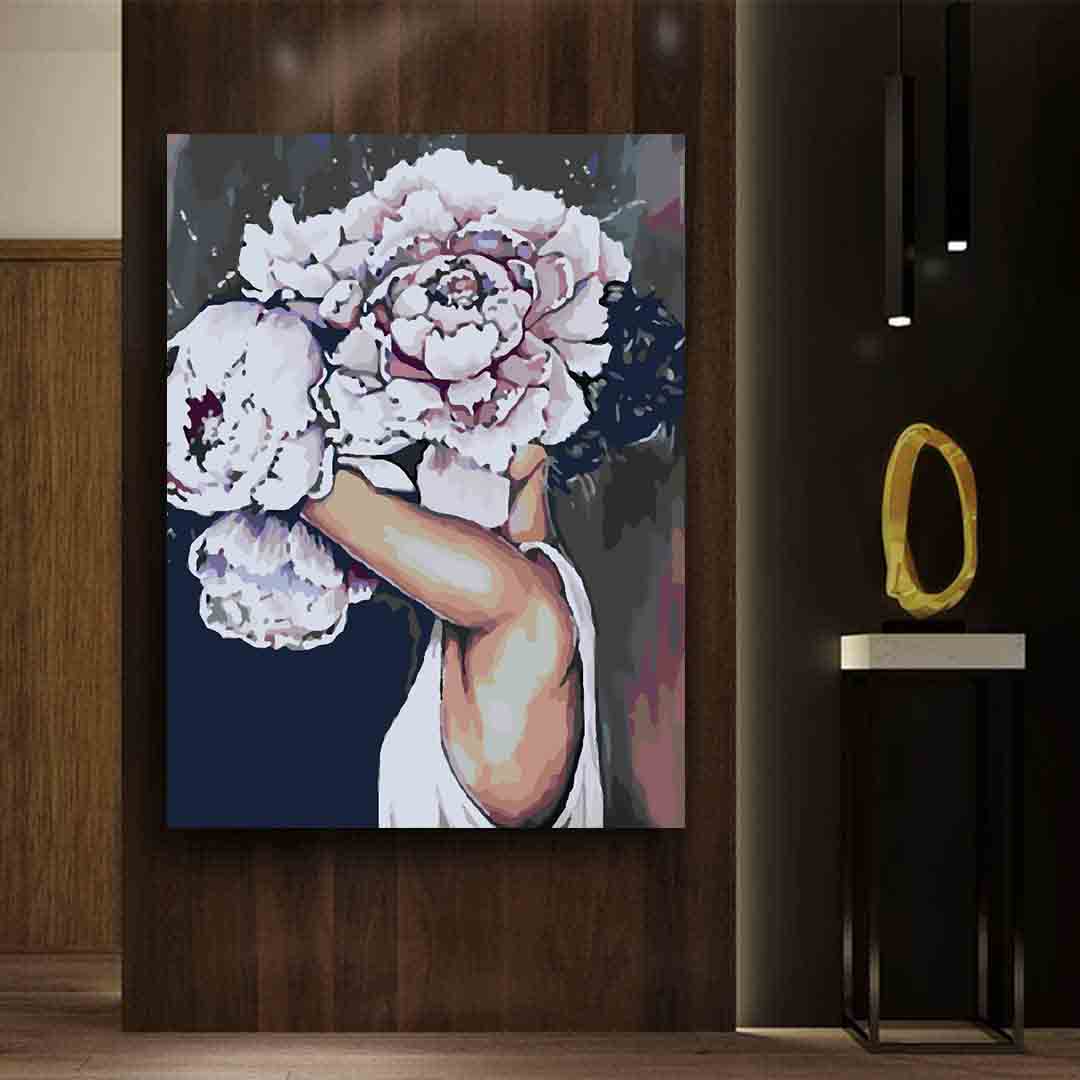Paint by numbers - Floral Head 4098