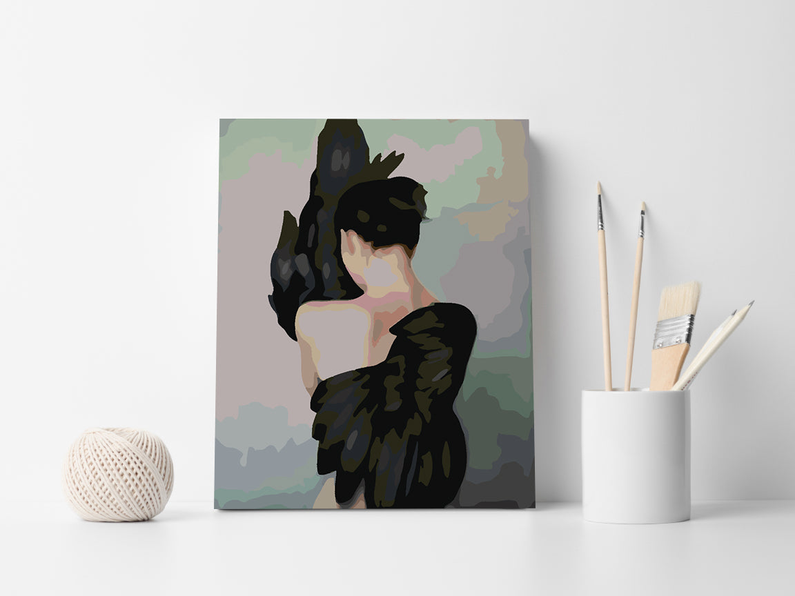 Paint by numbers - Girl with Wings 4106