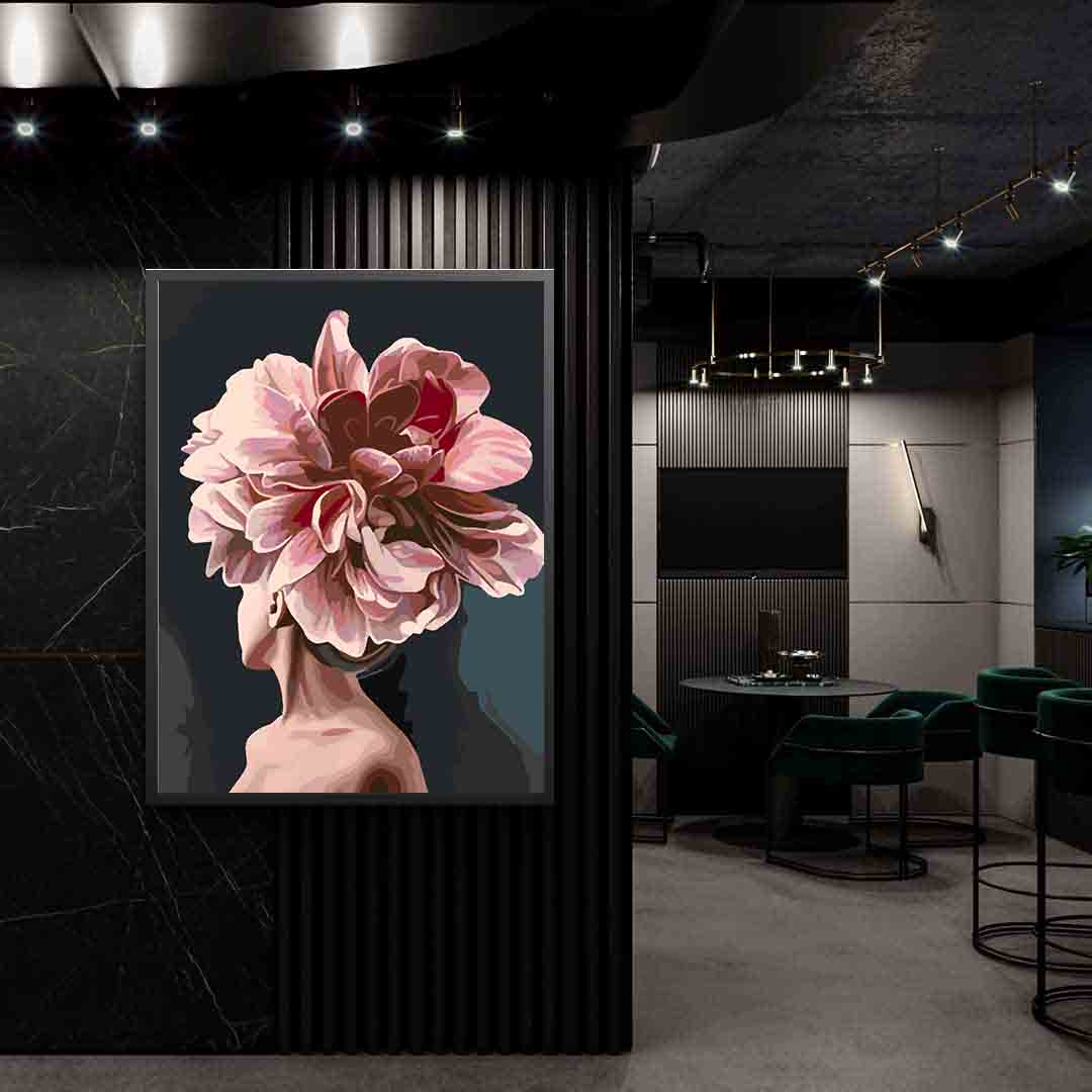 Paint by numbers - Floral Head 4109