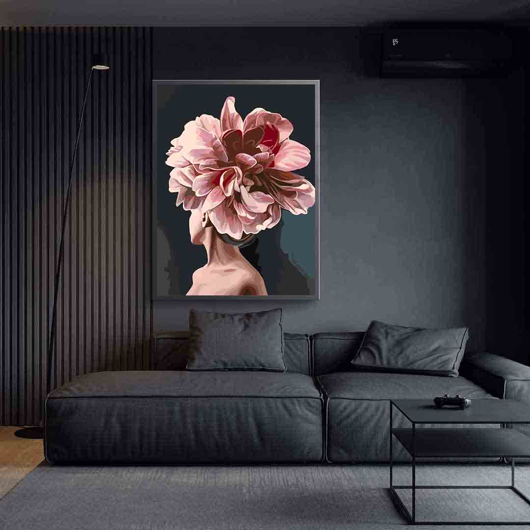 Paint by numbers - Floral Head 4109