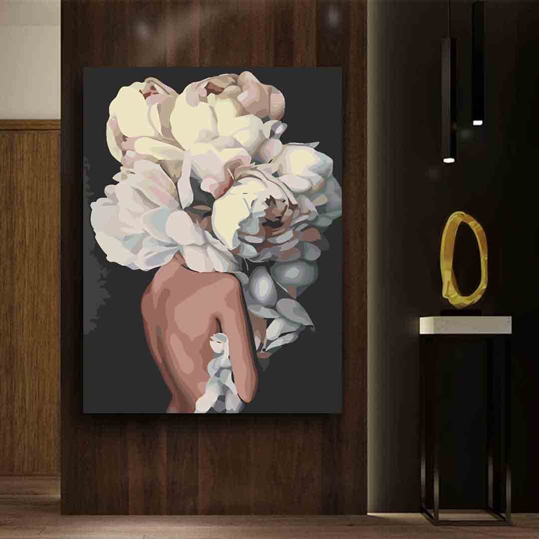 Paint by numbers - Floral Head 4112