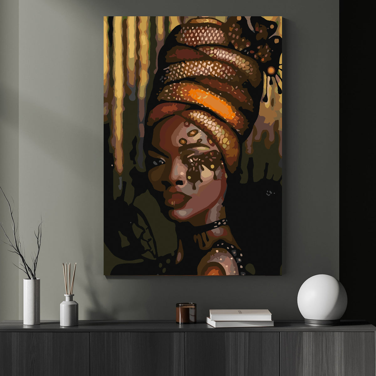 Pictura pe numere - Fata Portret 4113