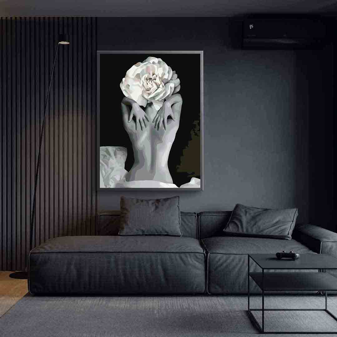 Painting by numbers - Floral Head 4120