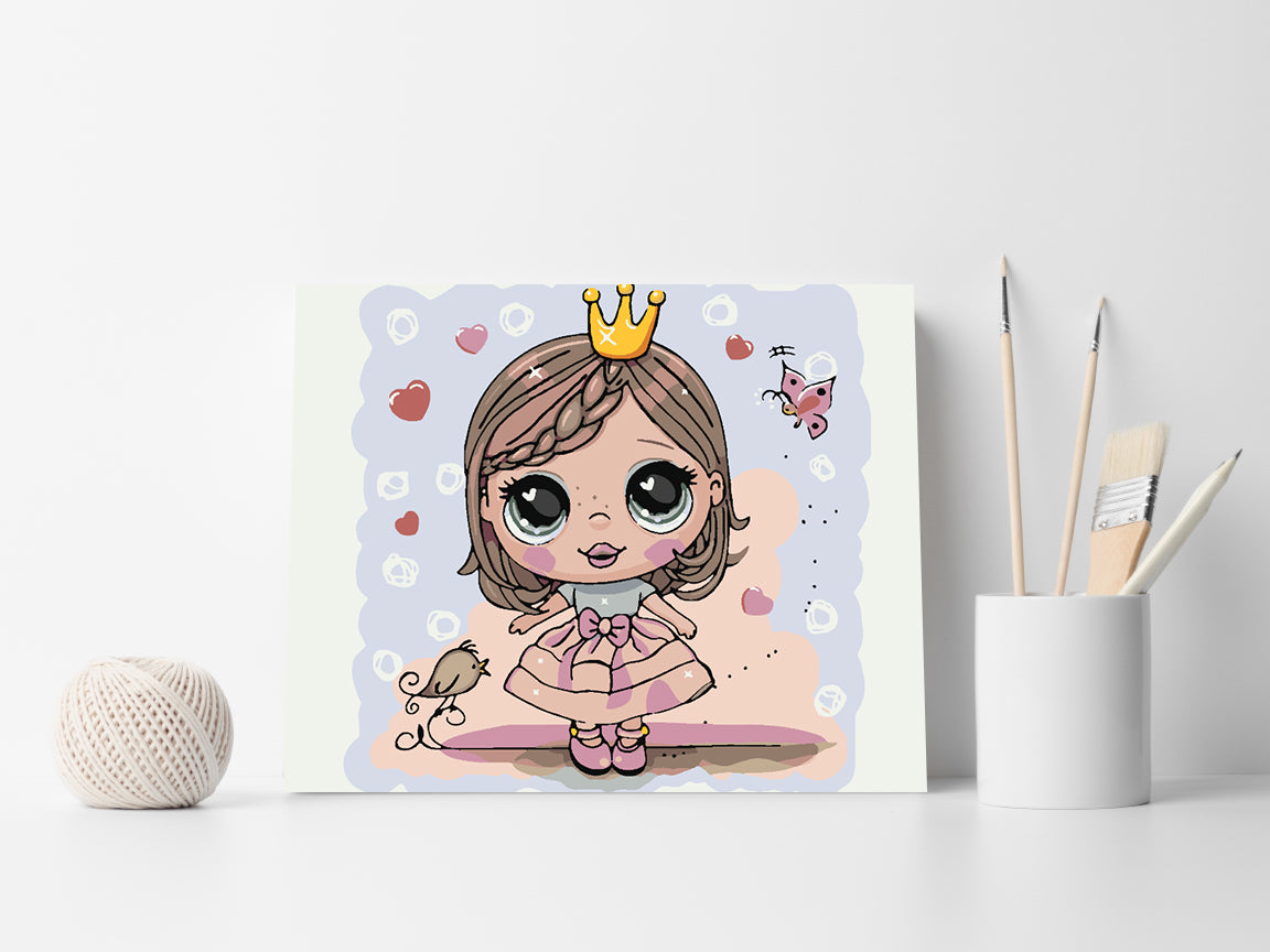 Pictura pe numere - Mica Printesa 4130