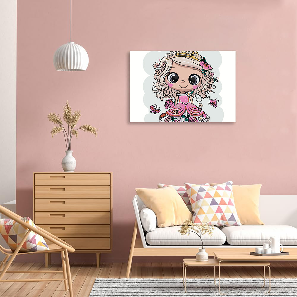 Pictura pe numere - Mica Printesa 4131