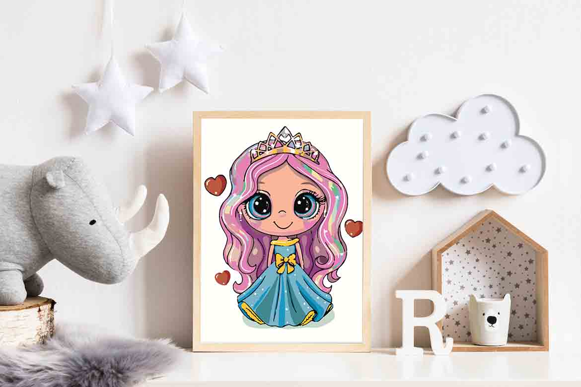 Painting by numbers - Little Princess 4133