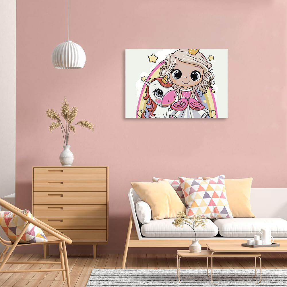 Pictura pe numere - Mica Printesa 4134