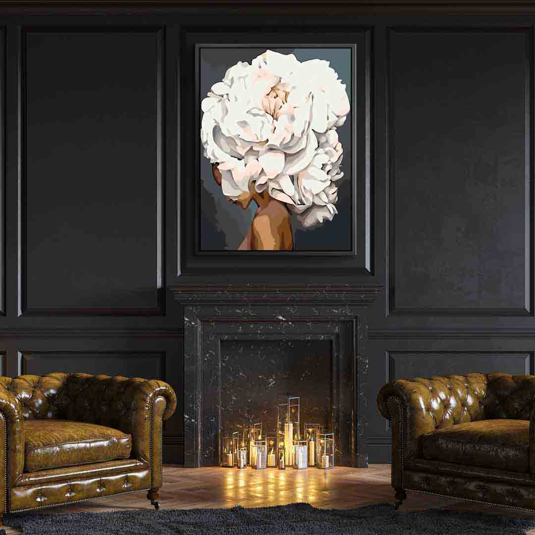 Paint by numbers - Floral Head 4135