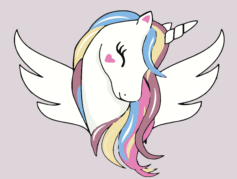 Paint by numbers - Unicorn for Kids 4136