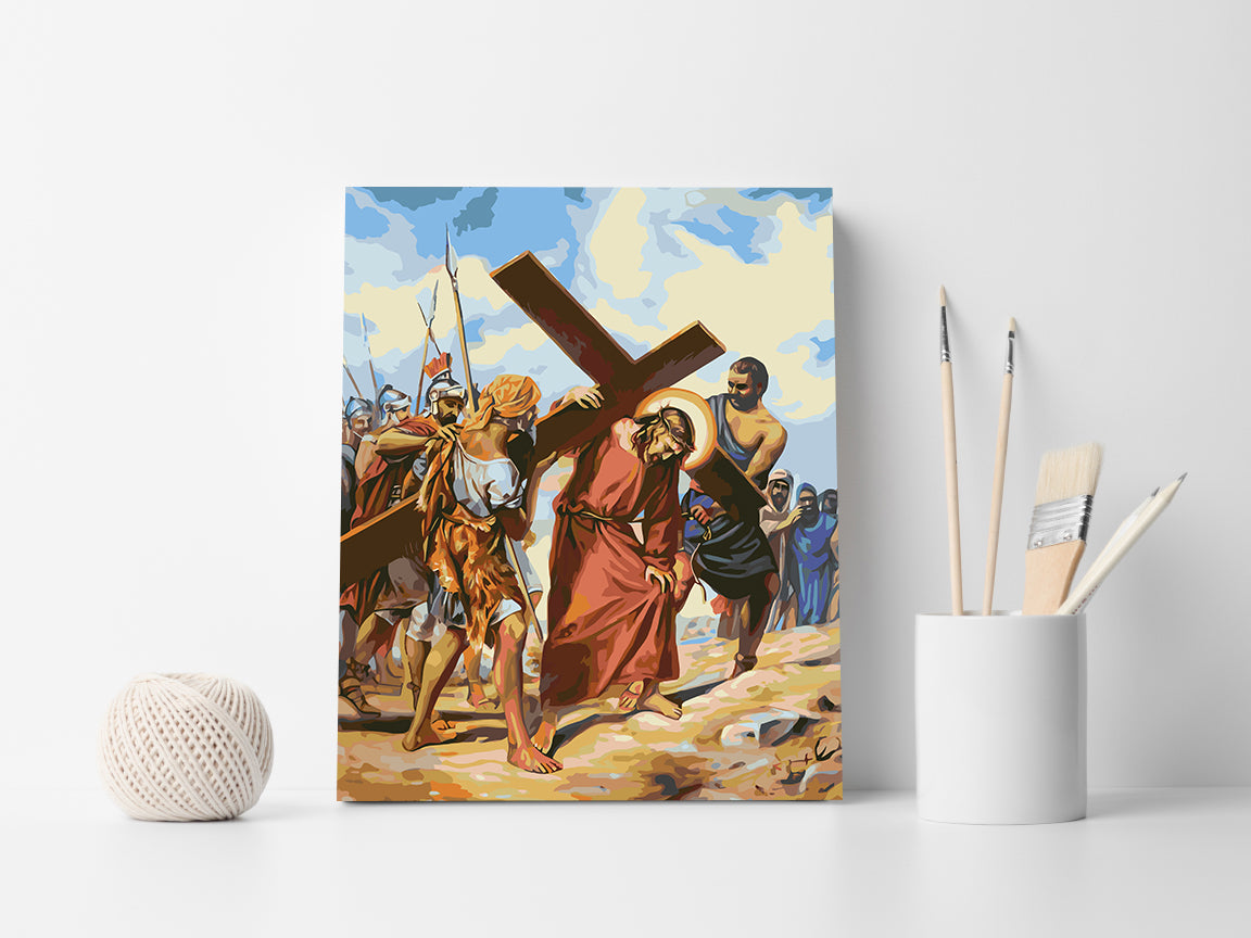 Paint by numbers - Jesus Christ 4138