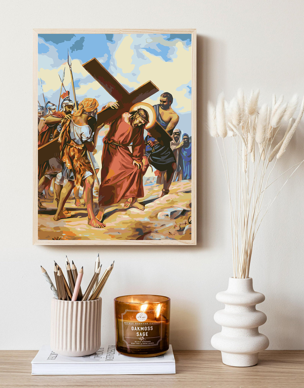 Paint by numbers - Jesus Christ 4138