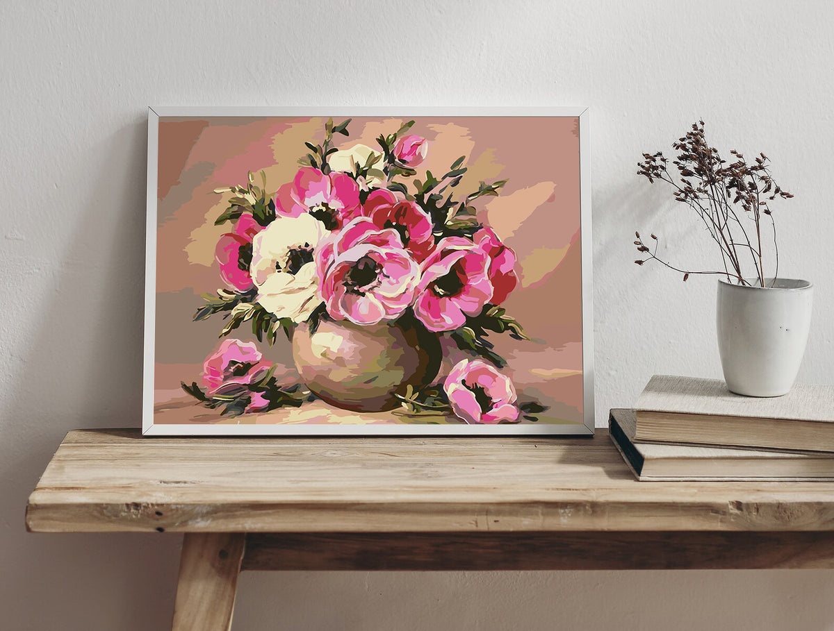 Paint by numbers - Flowers in a Vase 4152