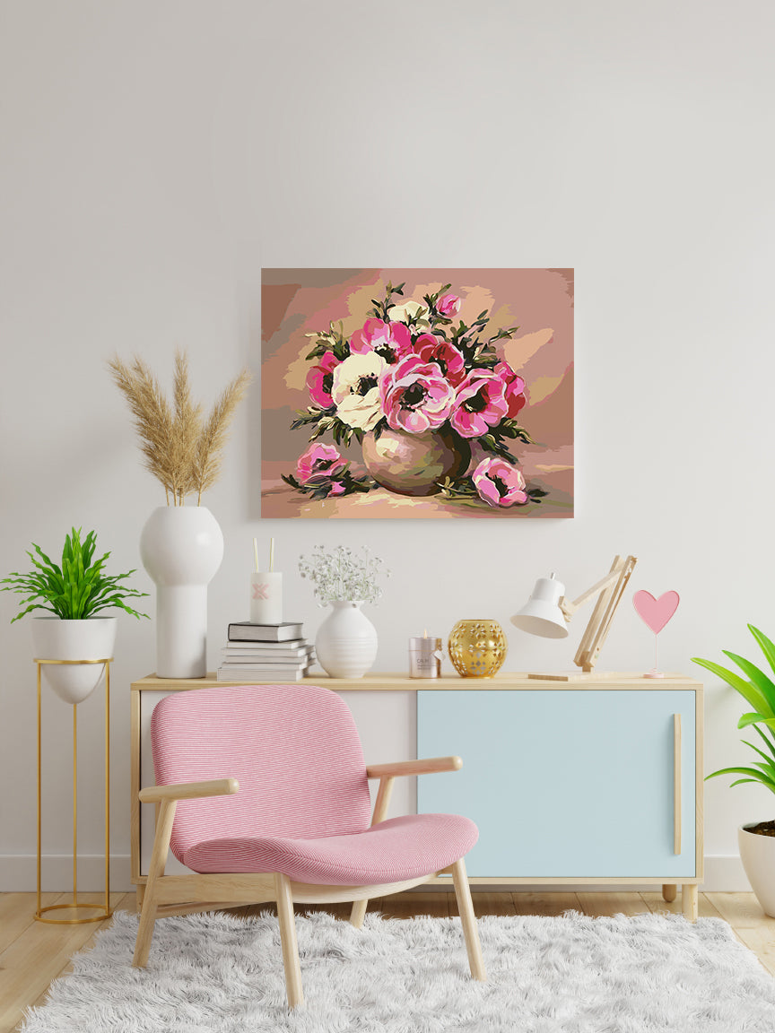 Paint by numbers - Flowers in a Vase 4152