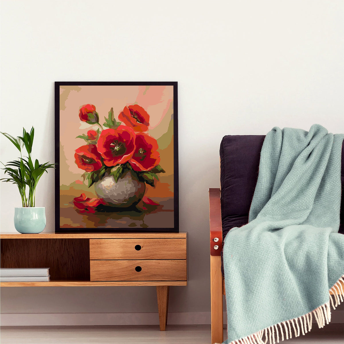 Paint by numbers - Flowers in a Vase 4153